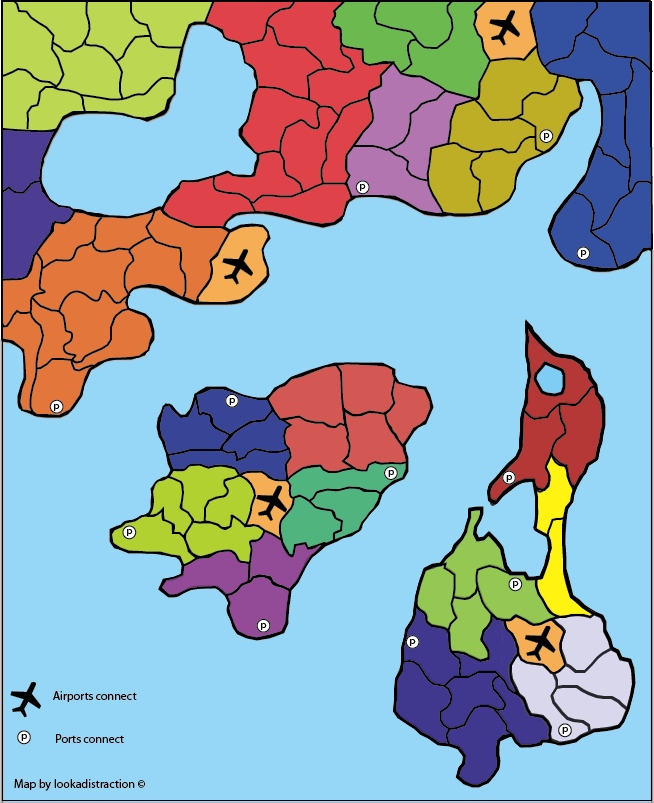 the map